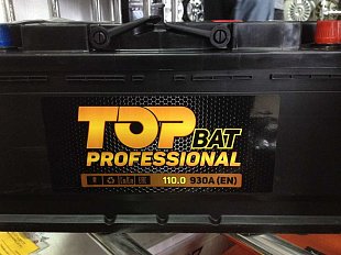 Аккумулятор 6СТ-110 TOPBAT PROFESSIONAL (обр./п.)